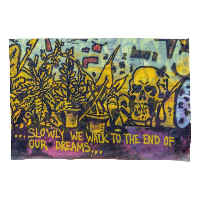 Graffiti Urban Street Art Abstrakt Kissenbezug (Vorderseite)