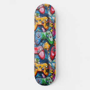 Graffiti Vidéo Jeu Cool Conçu Skateboard