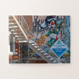 Graffiti von Montreal.