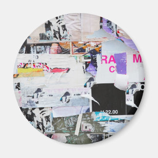 Graffiti Wall Banksy Style Tortopapier Magnet