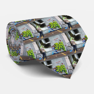 Graffiti Wall Lucy Krawatte