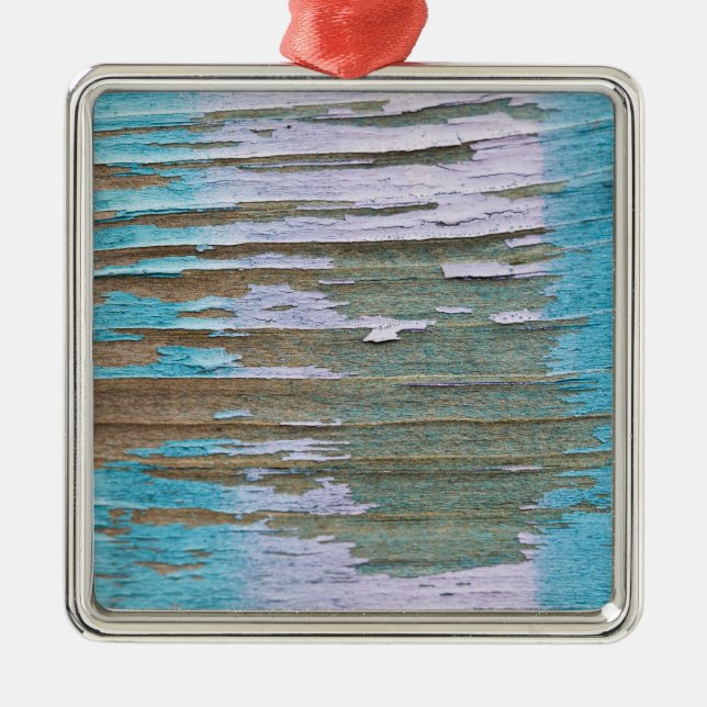 Graffitinahaufnahmen 2 silbernes ornament (Vorne)