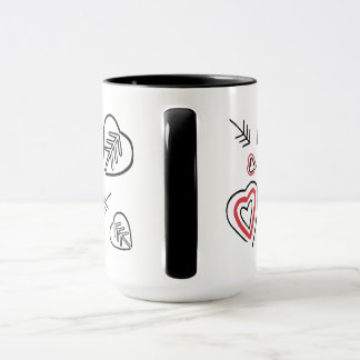 Graffitis-Mosaikbecher Tasse