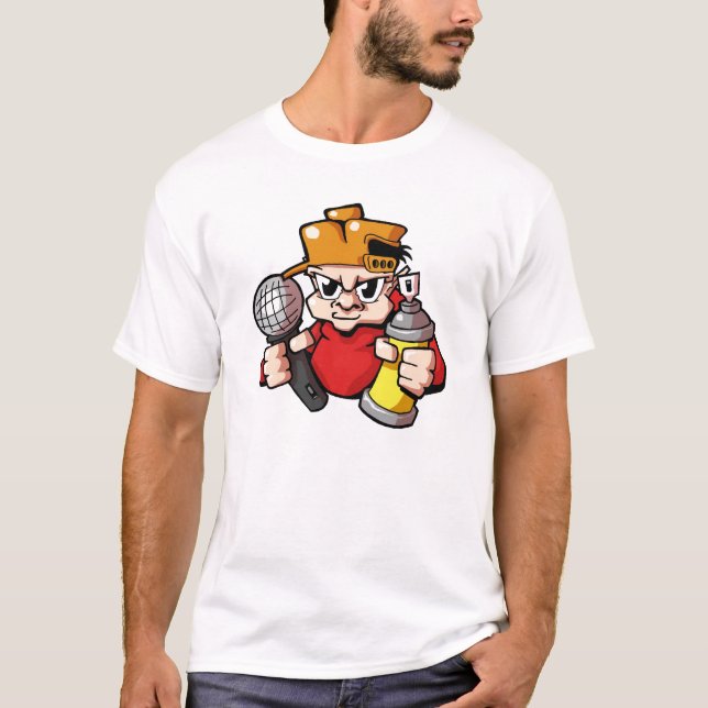 Graffitiverfasser T-Shirt (Vorderseite)