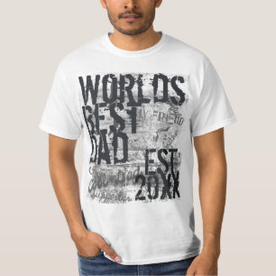 Graffitti Grunge der Welt bestes der T-Shirt