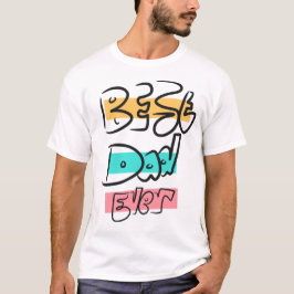 Graffitti Style Hand Best Vater aller Zeiten T-Shirt