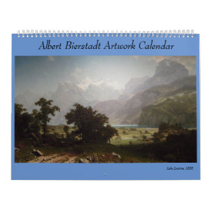 Grafik Alberts Bierstadt Kalender