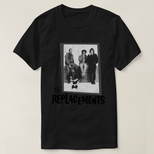 Grafik der Merch für Top-Musik im Ersatzband T-Shirt (Design vorne)
