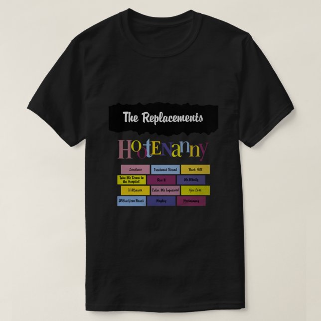 Grafik der Musik-Rock-Band für den Austausch von L T-Shirt (Design vorne)