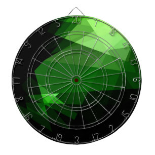 Grafik-Design für grünes Licht Dartscheibe