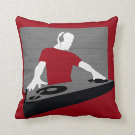 Grafik-DJ-Turntable-Kissen Kissen