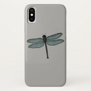 Grafik-Dragonfly Grau Art Case-Mate iPhone Hülle