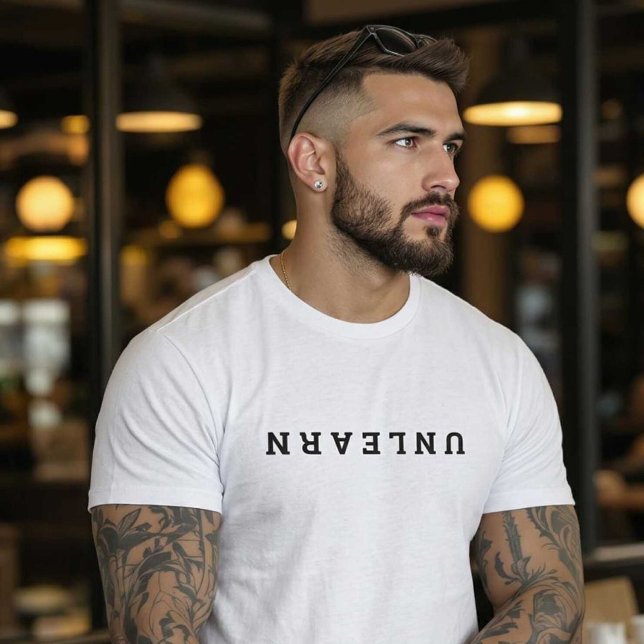 Grafik entfernen T-Shirt (Quality fabrics meets modern design. #ThreadCraft #WearYourMindset #GraphicShirt #TypographyTee)