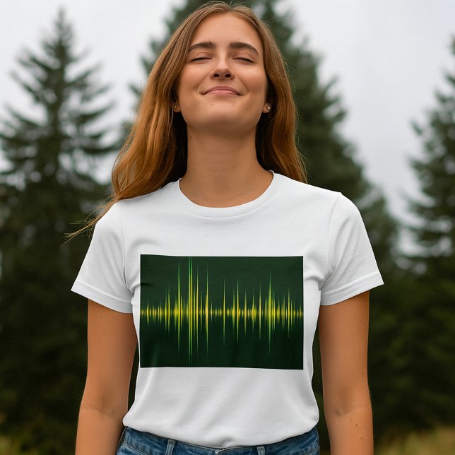 Grafik-Equalizer Damen T-Shirt (Von Creator hochgeladen)