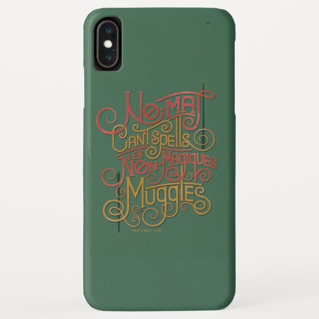Grafik für lokalisierte Übersetzungen von MUGGLE™ Case-Mate iPhone Hülle (Rückseite)