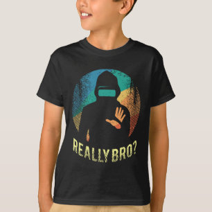 Grafik für virtuelle Realität Retro abgenutzte Kun T-Shirt
