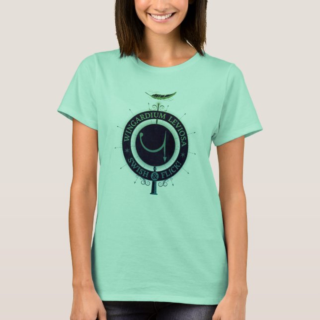 Grafik Harry Potter-Bann-| Wingardium Leviosa T-Shirt (Vorderseite)