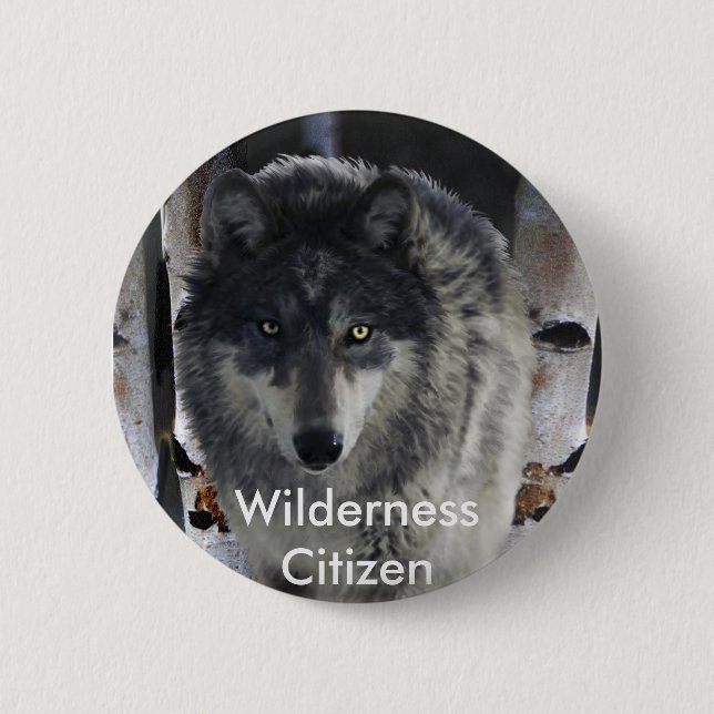 GRAFIK PACK WOLF Collection Button (Vorderseite)