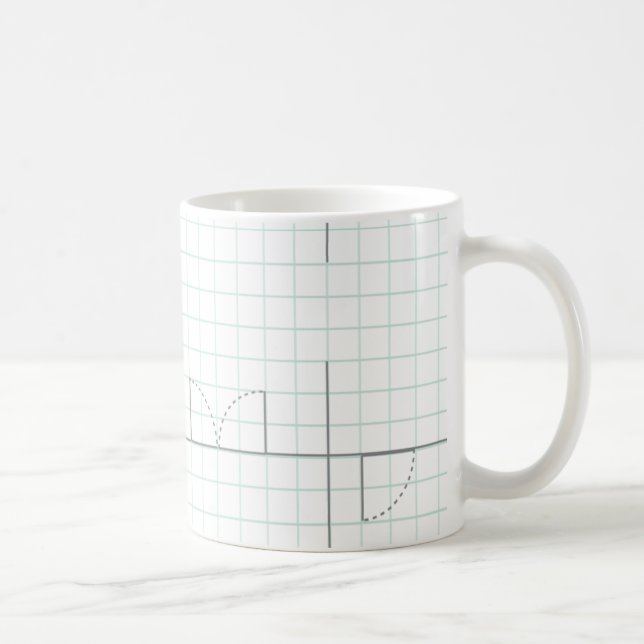 Grafik-Paper-Design Kaffeetasse (Rechts)