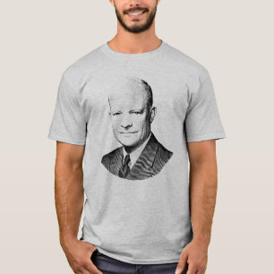 Grafik Präsidenten-Dwight Eisenhower T-Shirt