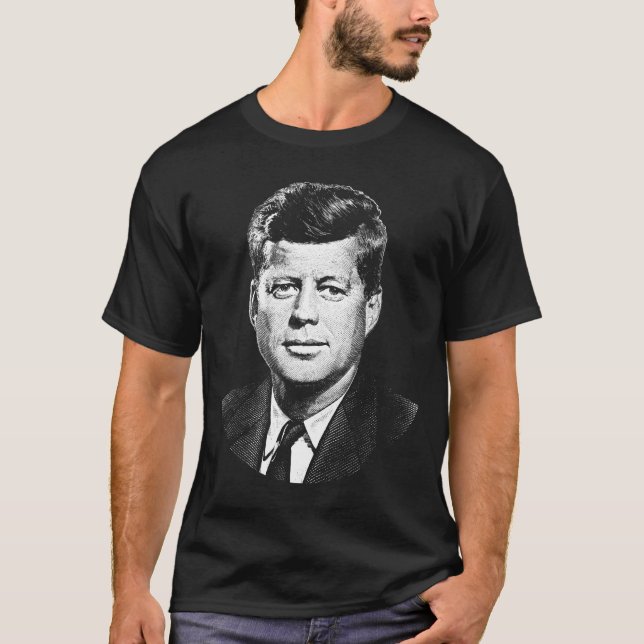 Grafik Präsidenten-John F. Kennedy T-Shirt (Vorderseite)
