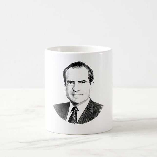 Grafik Präsidenten-Richard Nixon Kaffeetasse (Mittel)