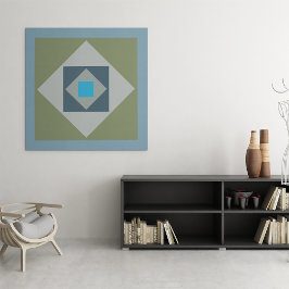 Grafik-Quadrate Canvas Print Leinwanddruck