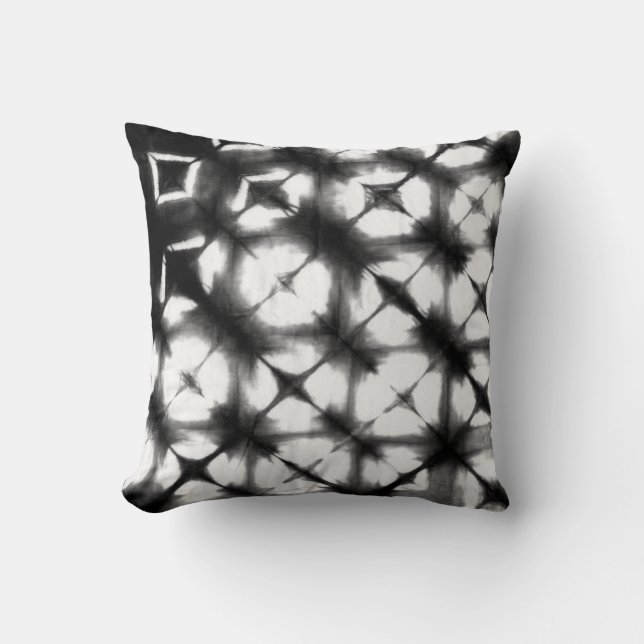 Grafik Shibori I Kissen (Vorderseite)