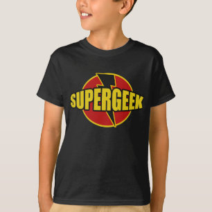 Grafik T-SHIRT des Spaß-SUPERGEEK