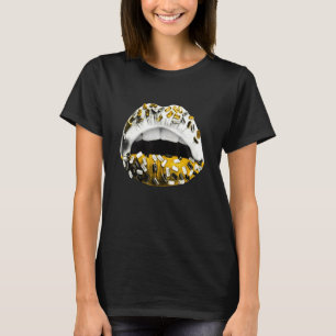 Grafik-T-Shirts Lip Tropfen Schuhe Sneaker Match 1 T-Shirt