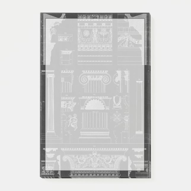 Grafikarchitektur IV Post-it Klebezettel (Vorderseite)