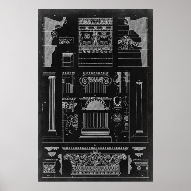 Grafikarchitektur IV Poster (Vorne)