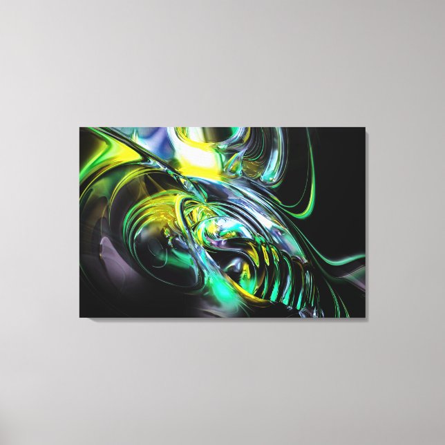 Grafikdesign 6 überzogene Canvas Leinwanddruck (Vorderseite)