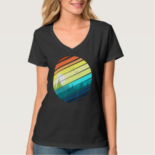 Grafikdesign des Waldkreises T-Shirt