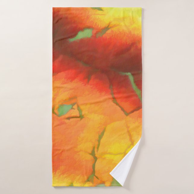 Grafikdesign digitale Hintergrundtextur farbig Badehandtuch (Badehandtuch)