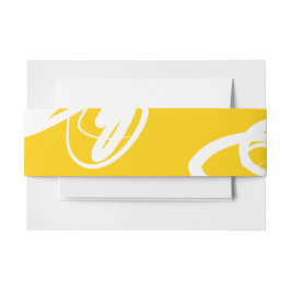 Grafikdesign Einladung Bauchband Einladungsbanderole