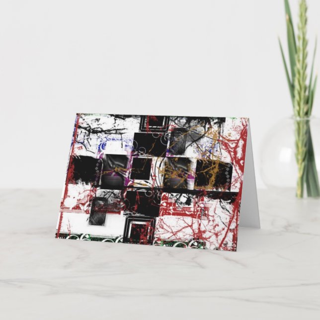 Grafikdesign Karte (Vorderseite)