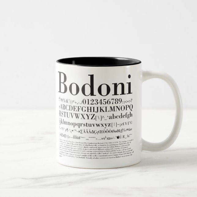 Grafikdesign_Schriftart_02 Zweifarbige Tasse (Rechts)