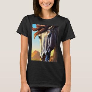 Grafikdesign Tiermotiv auf dem Fahrrad mit tl T-Shirt