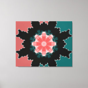 Grafikdesign von Rajasthani Leinwanddruck