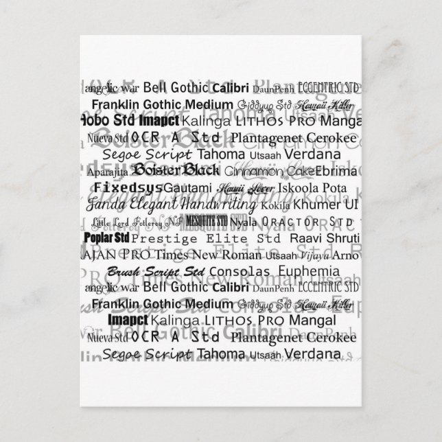 Grafikdesigner Postkarte (Vorderseite)
