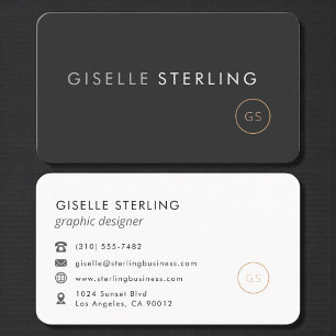 Grafikdesigner Professional Visitenkarte