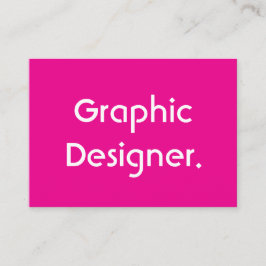 Grafikdesignerkarte Visitenkarte