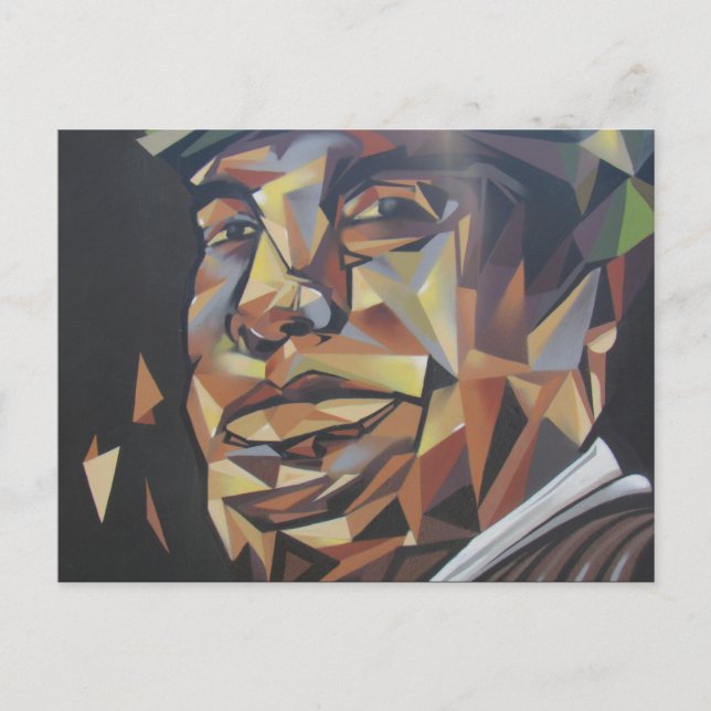 Grafiker Postkarte (Vorderseite)