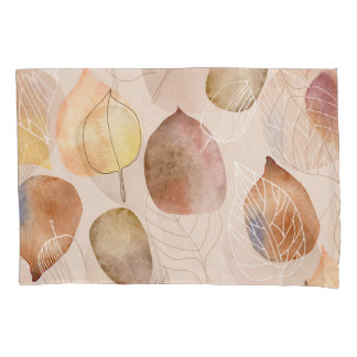 Grafikfarbenleaf-Autumn Design Kissenbezug