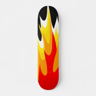 Grafikflammskateboard Skateboard