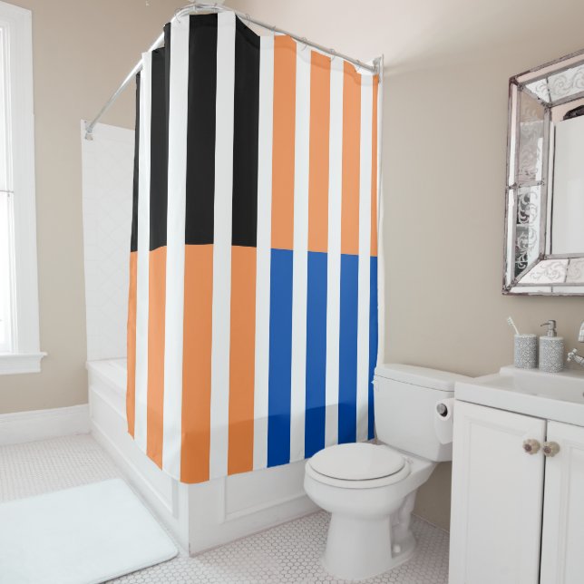 Grafikform Duschvorhang (Beispiel)