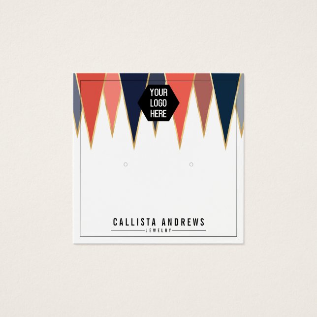 Grafikkarte für das Geo-Logo "Navy Coral Triangle" (Vorderseite)