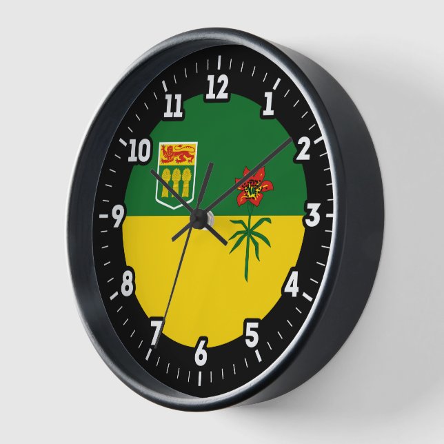 Grafikkarte für das Saskatchewan-Flag Uhr (Winkel)