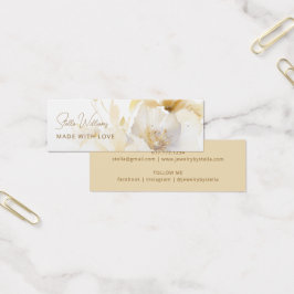 Grafikkarte mit der weißen Gold Blume